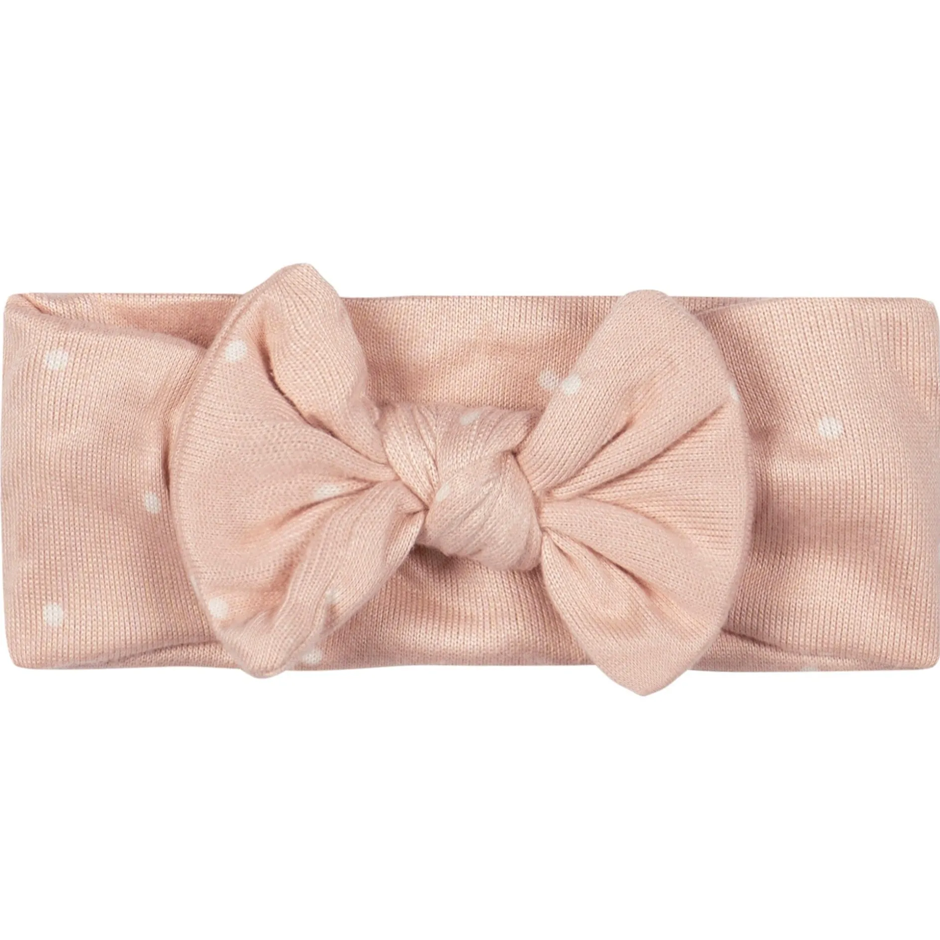 2-Piece Baby Girls Polka Dots Swaddle and Headband Set