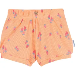 2-Piece Baby Girls Strawberries Bodysuit & Shorts Set