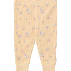 2-Piece Baby Girls Yellow Floral Onesies® Bodysuit and Pants Set