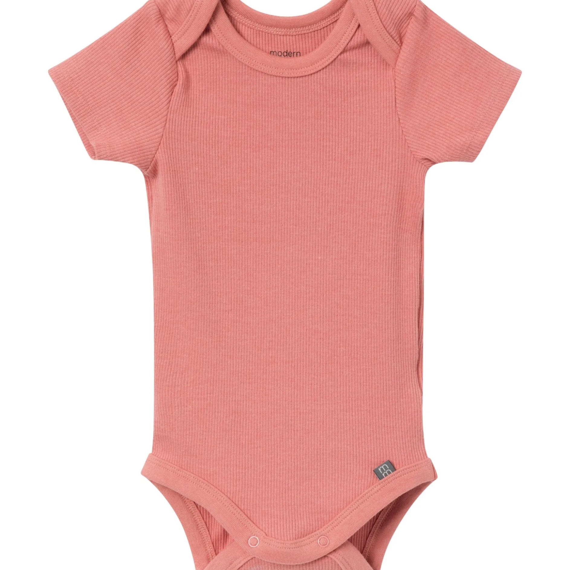 4-Piece Baby Neutral Beige Lobster Short Sleeve Bodysuits and Shorts Set