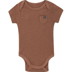 4-Piece Baby Neutral Horse Barn Short Sleeve Bodysuits and Shorts Set