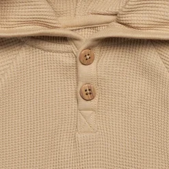 2-Piece Baby Neutral Lt Tan Hoodie and Pant Set