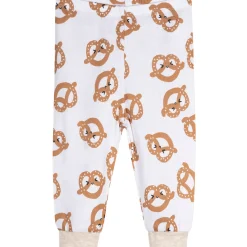4-Piece Baby Neutral Pretzels Pajamas Sets