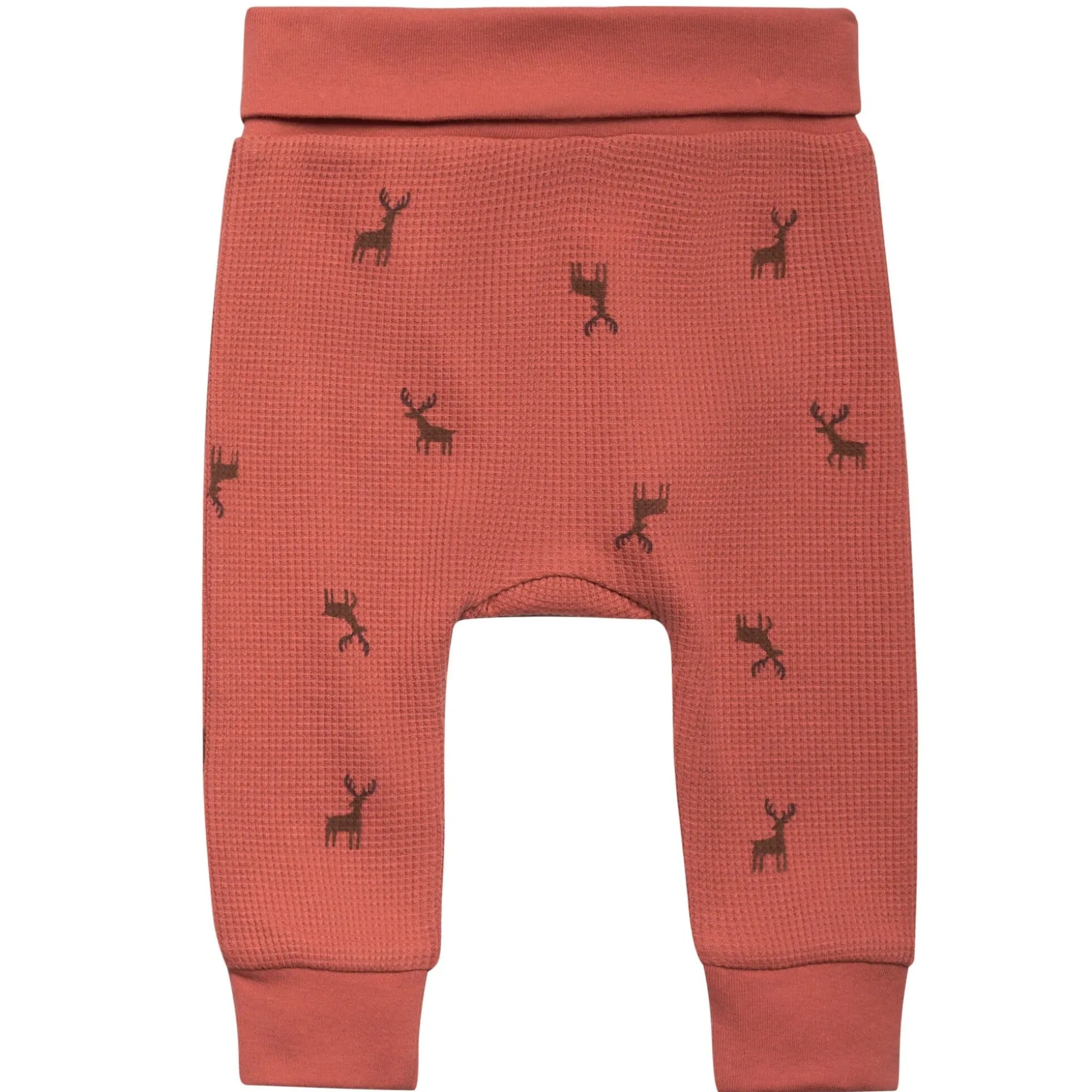 2-Piece Baby Neutral Red Moose Bodysuit and Pant Set