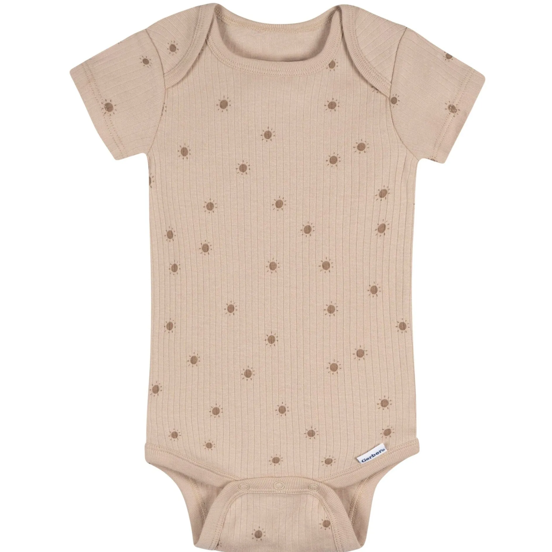 5-Piece Baby Neutral Safari Bodysuits & Pants Set