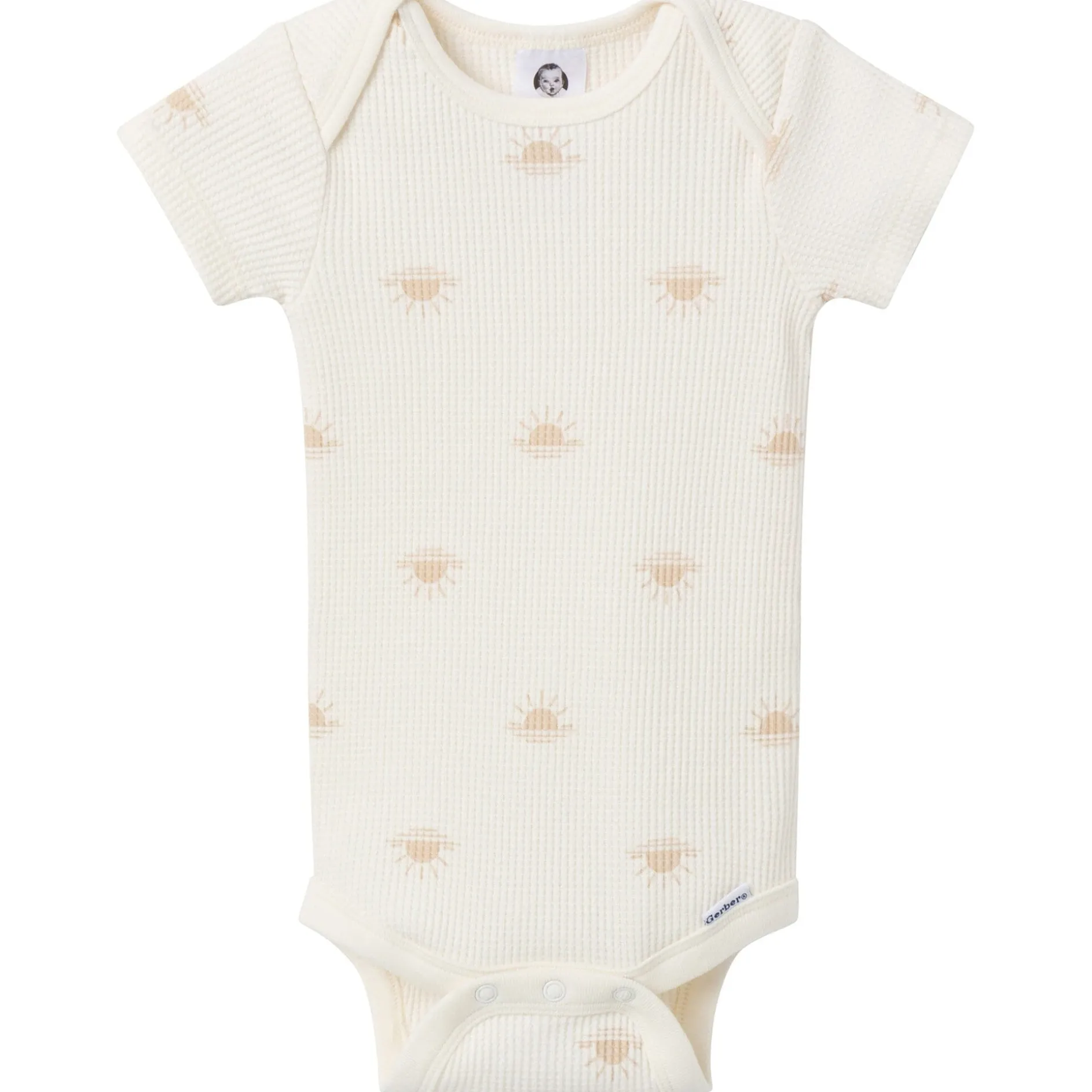 2-Piece Baby Neutral Yellow Sun Onesies® Bodysuit and Pants Set