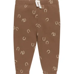 2-Piece Baby & Toddler Boys Brown Horseshoe Sweatshirt & Pant Set