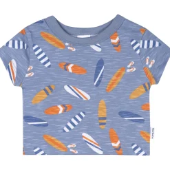 2-Piece Baby & Toddler Boys Surfboard T-Shirt and Shorts Set