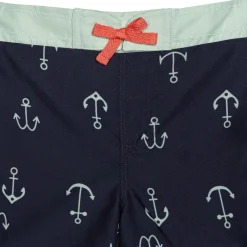 2-Piece Baby & Toddler Boys UPF 50+ Anchors Rash Guard & Swim Trunks Set