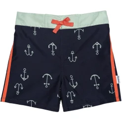 2-Piece Baby & Toddler Boys UPF 50+ Anchors Rash Guard & Swim Trunks Set
