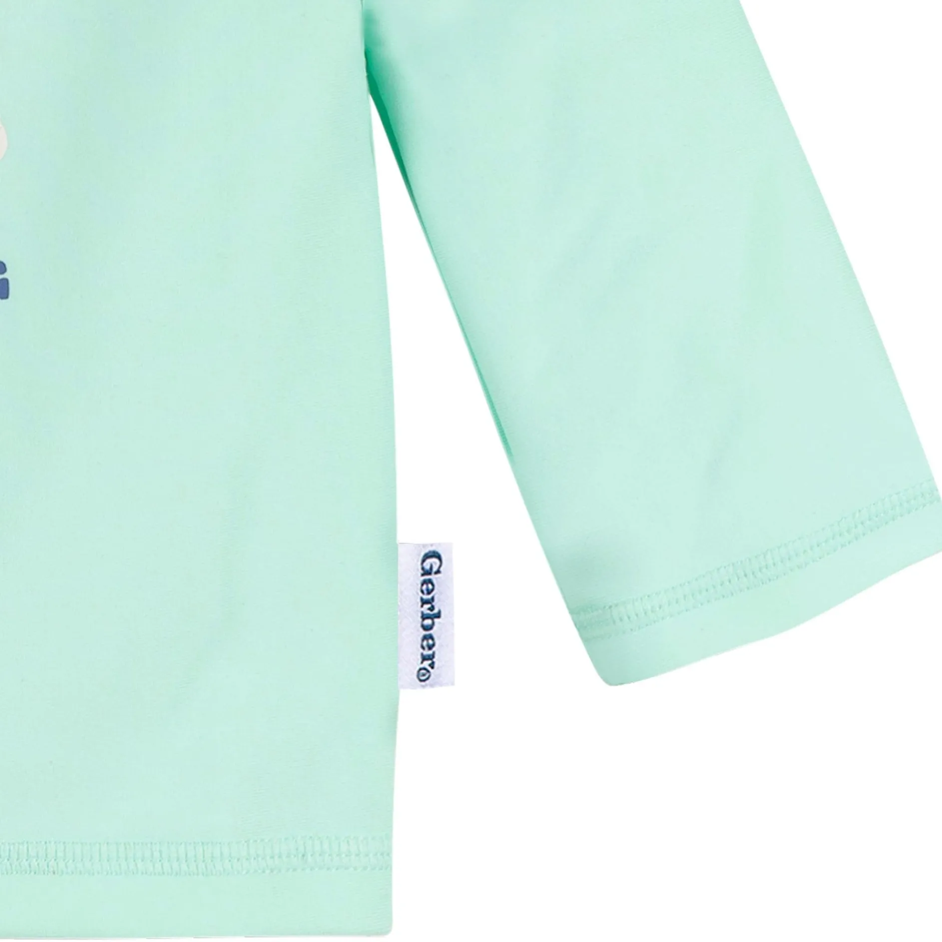 2-Piece Baby & Toddler Boys UPF 50+ Green Stamps Rash Guard & Swim Trunks Set
