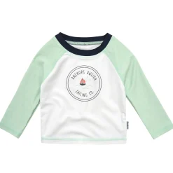2-Piece Baby & Toddler Boys UPF 50+ Lighthouse Rash Guard & Swim Trunks Set
