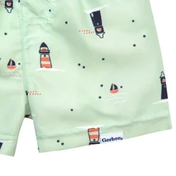 2-Piece Baby & Toddler Boys UPF 50+ Lighthouse Rash Guard & Swim Trunks Set