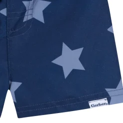 2-Piece Baby & Toddler Boys UPF 50+ Patriotic Stars Rash Guard & Swim Trunks Set