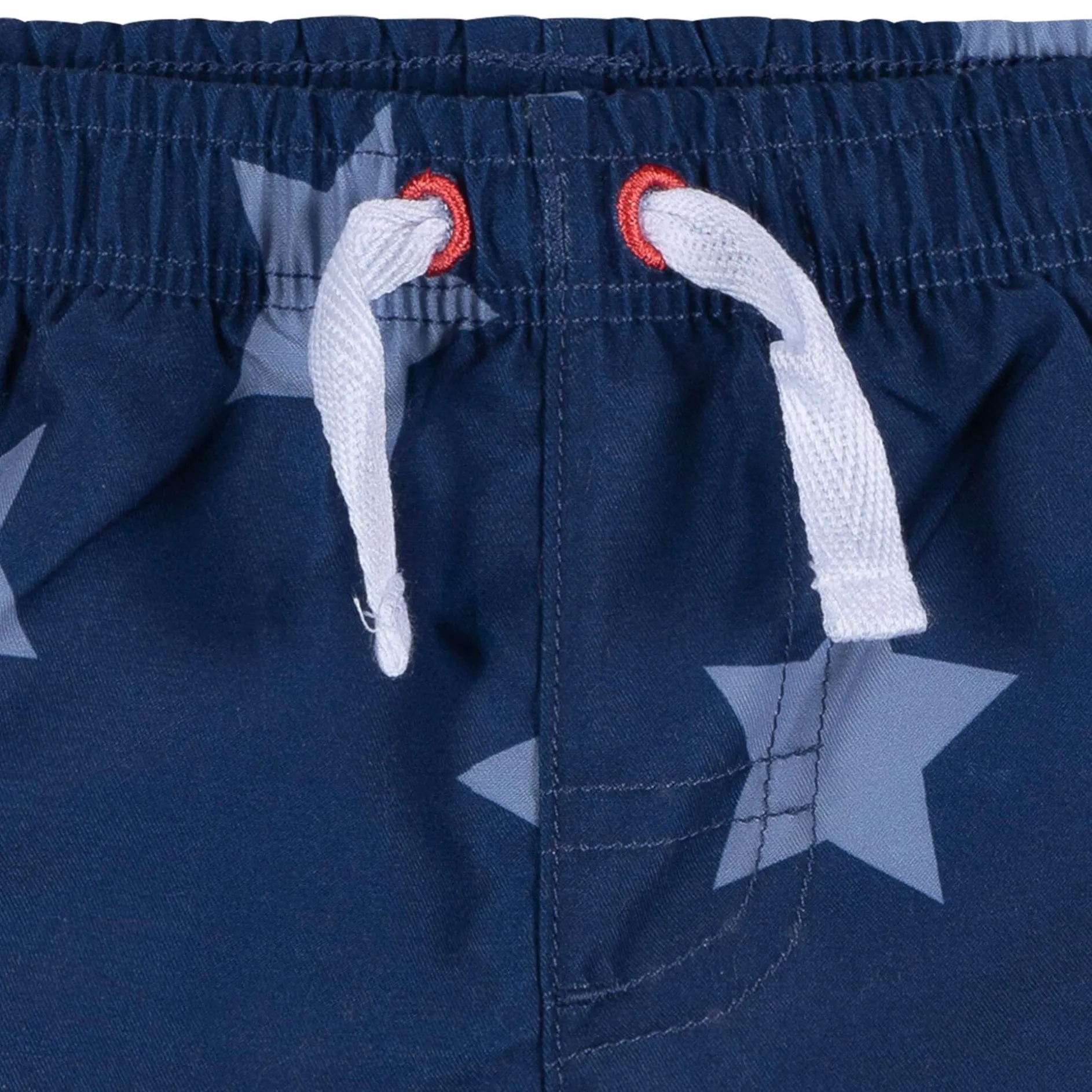 2-Piece Baby & Toddler Boys UPF 50+ Patriotic Stars Rash Guard & Swim Trunks Set