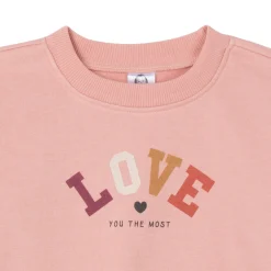 2-Piece Baby & Toddler Girls LOVE Sweatshirt & Pant Set