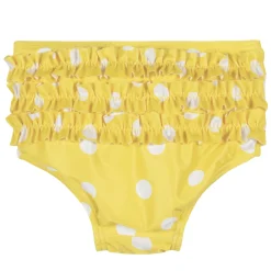 2-Piece Baby & Toddler Girls UPF 50+ Lemon Squeeze Rash Guard & Swim Bottoms Set
