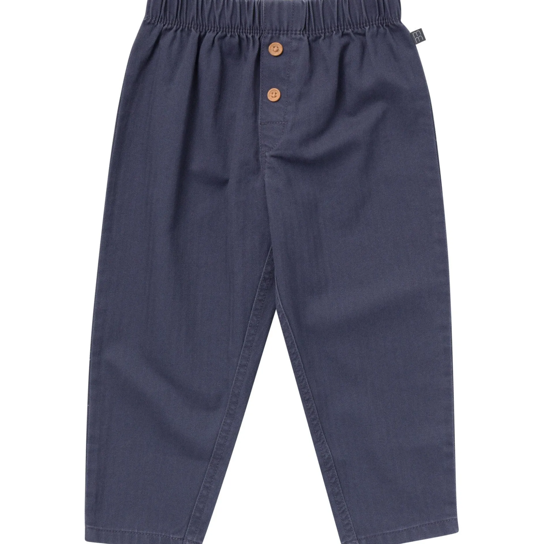 2-Piece Boys Blue Plaid Shirt and Pant Set
