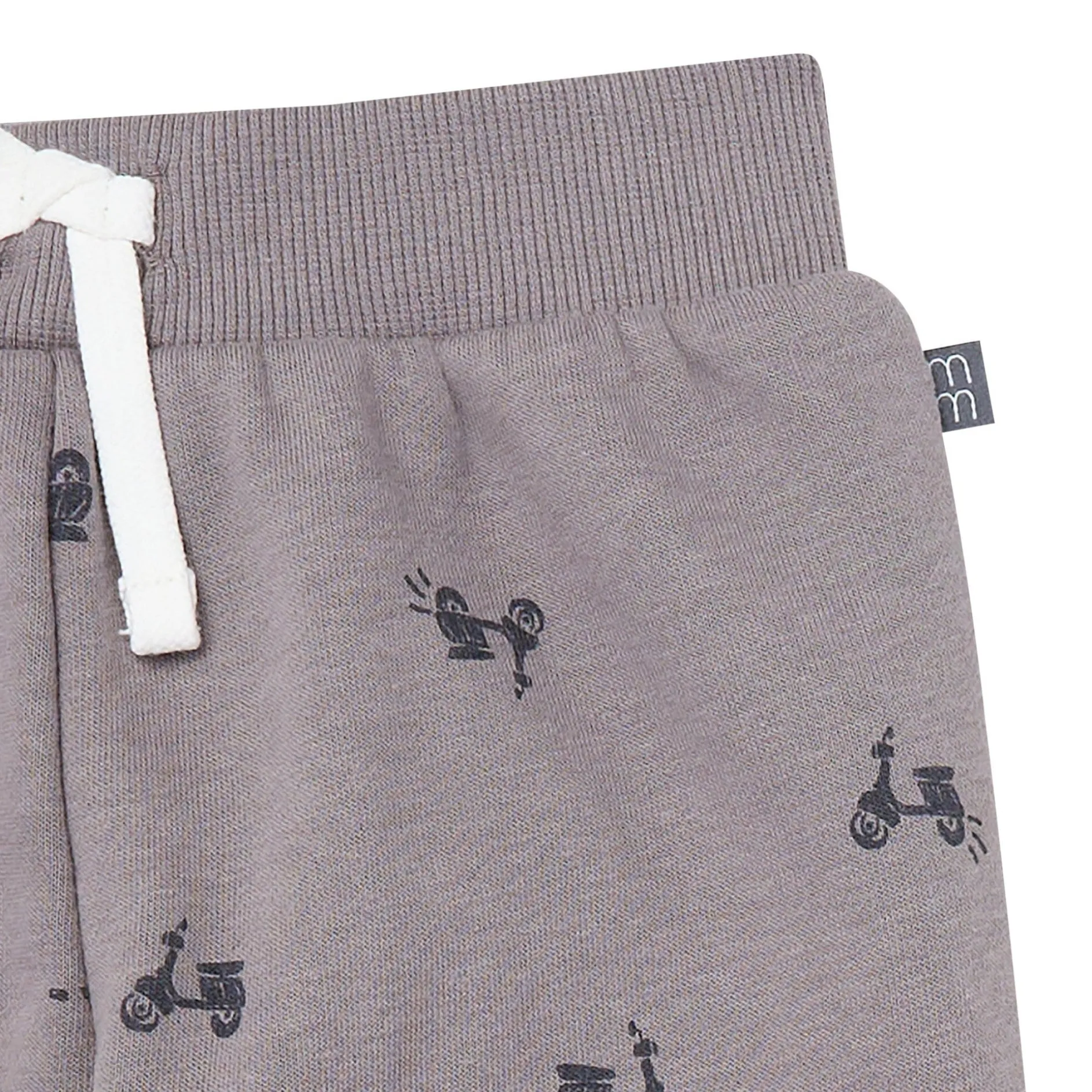 2-Piece Boys Grey Scooter Sweatshirt and Jogger Set