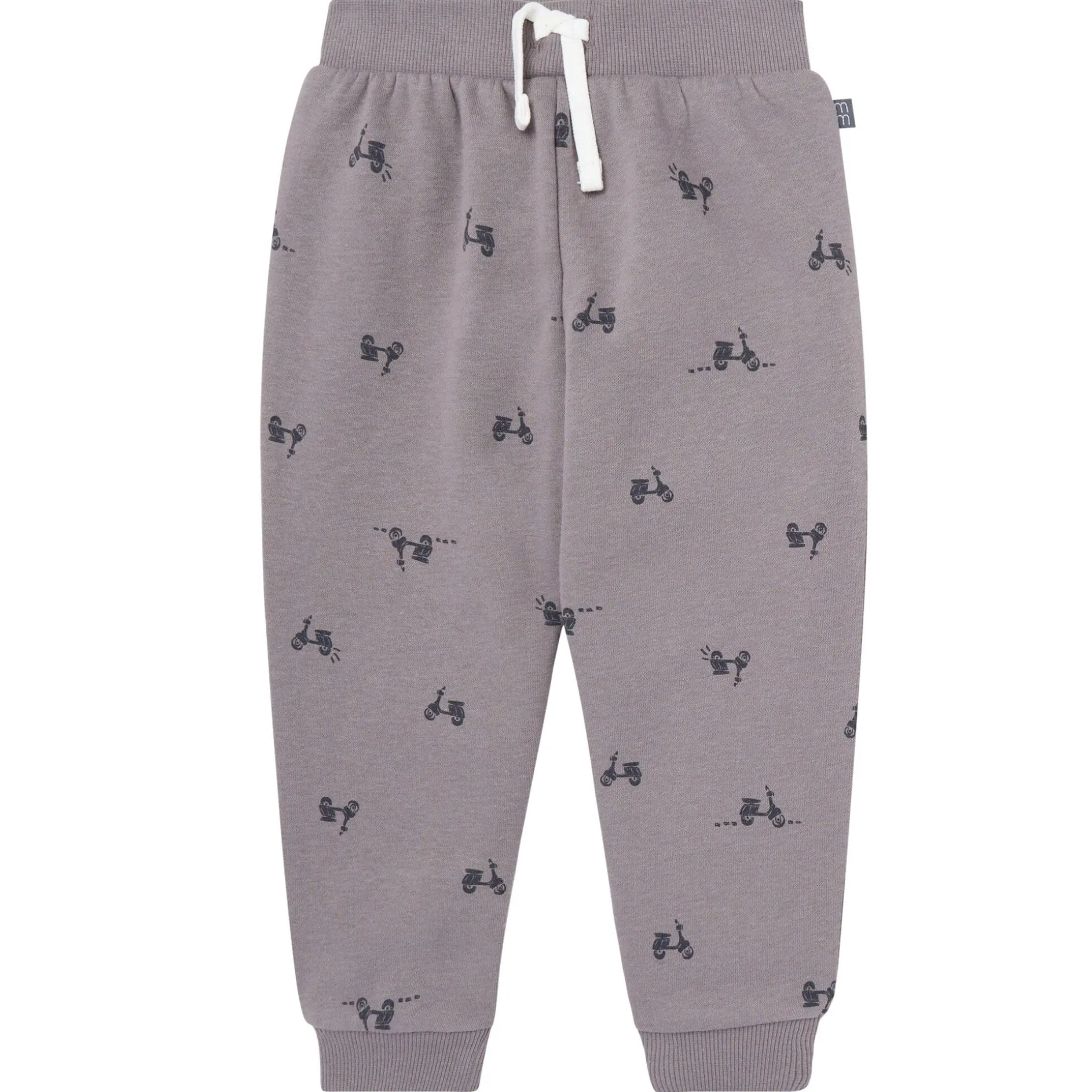 2-Piece Boys Grey Scooter Sweatshirt and Jogger Set