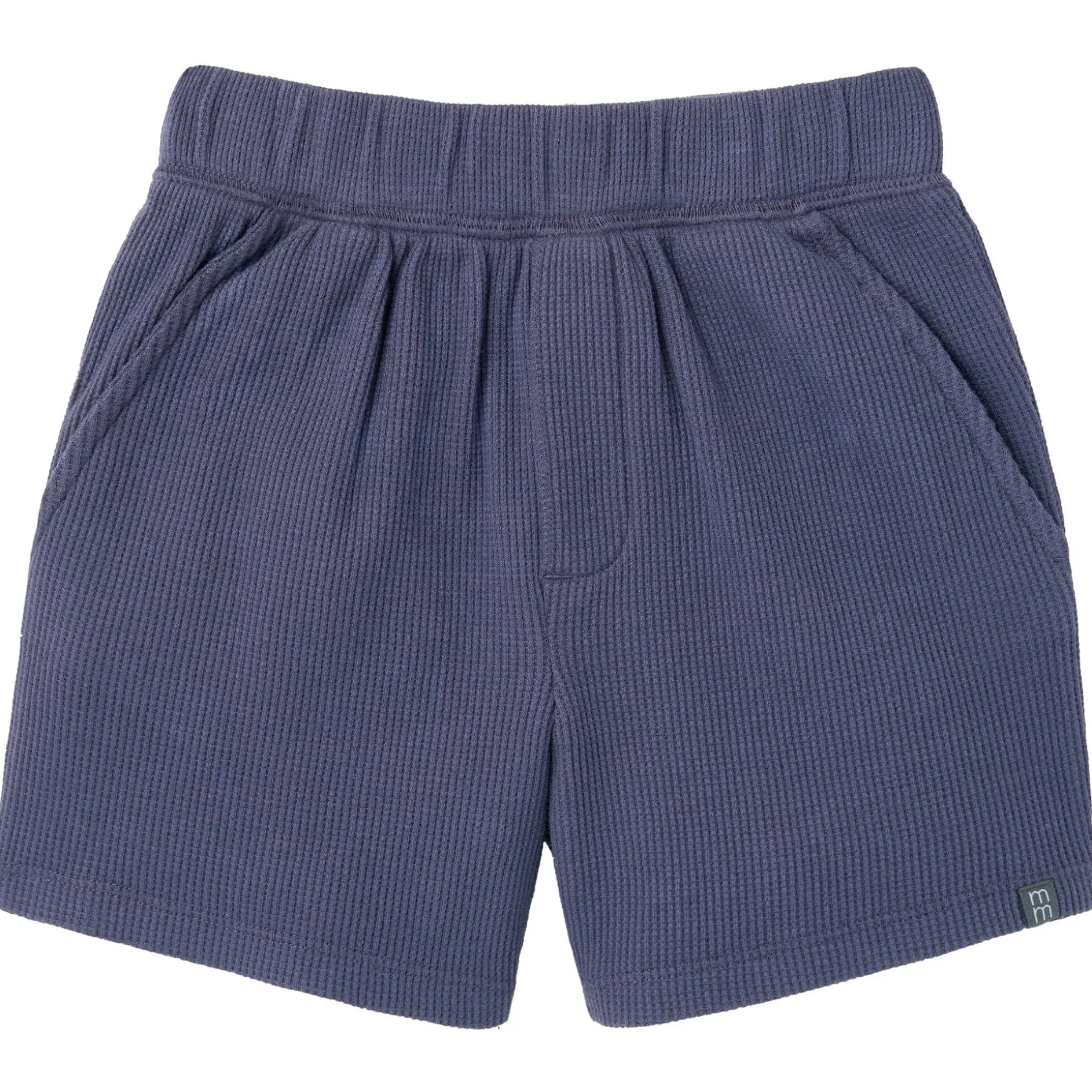 2-Piece Boys Odyssey Gray Johnny Collar Shirt and Shorts Set