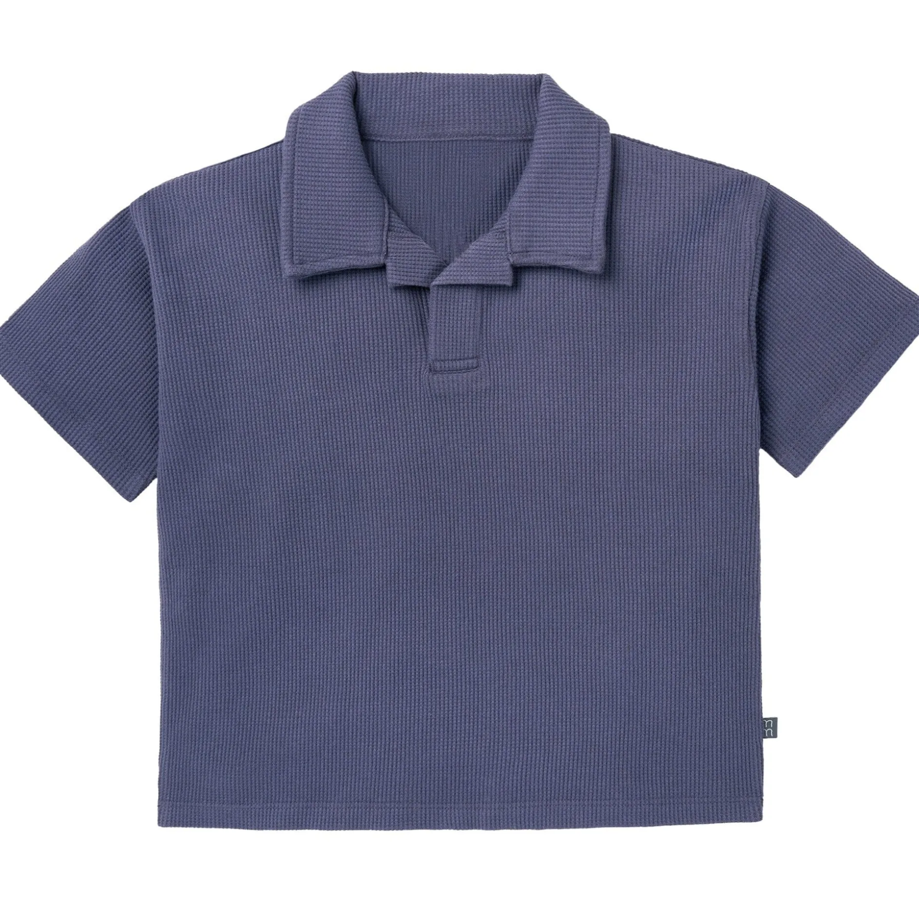 2-Piece Boys Odyssey Gray Johnny Collar Shirt and Shorts Set