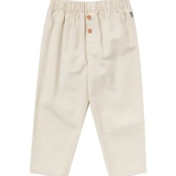 2-Piece Boys Orange Plaid Shirt and Pant Set