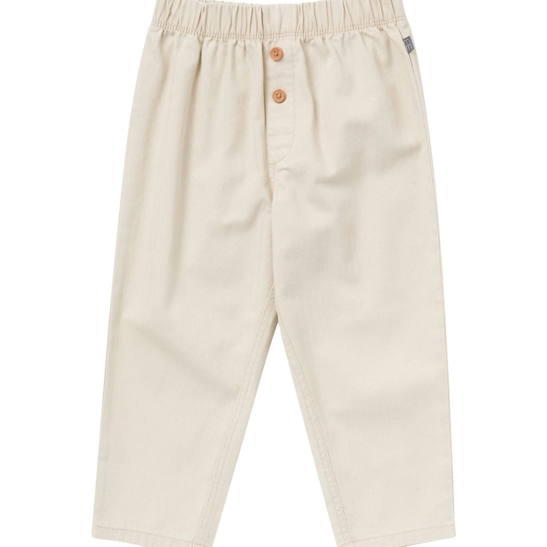 2-Piece Boys Orange Plaid Shirt and Pant Set