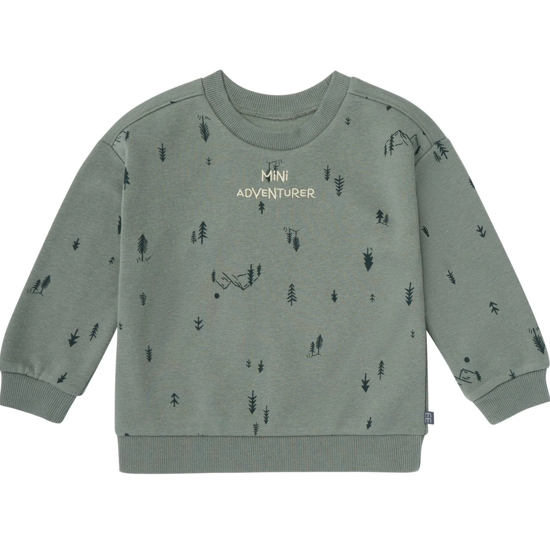 2-Piece Boys Trees & Mountains Sweatshirt and Jogger Set