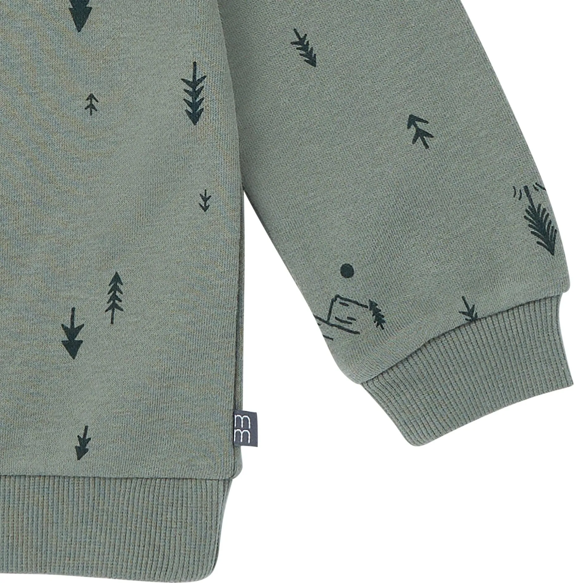 2-Piece Boys Trees & Mountains Sweatshirt and Jogger Set
