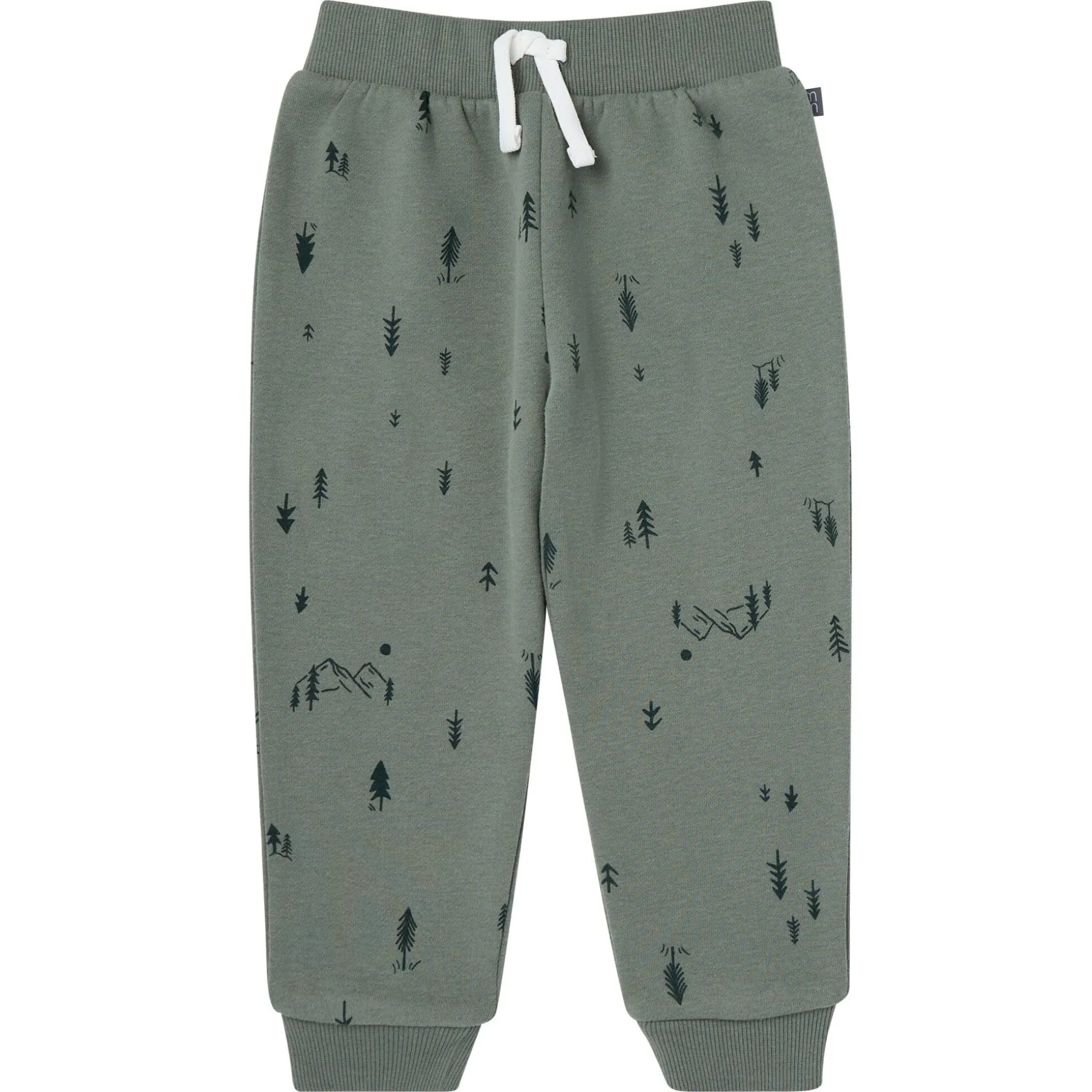 2-Piece Boys Trees & Mountains Sweatshirt and Jogger Set