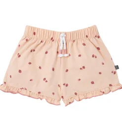 4-Piece Girls Strawberries Tank Tops & Shorts Set
