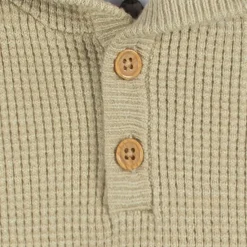 2-Piece Infant and Toddler Boys Tan Sweater Knit Set