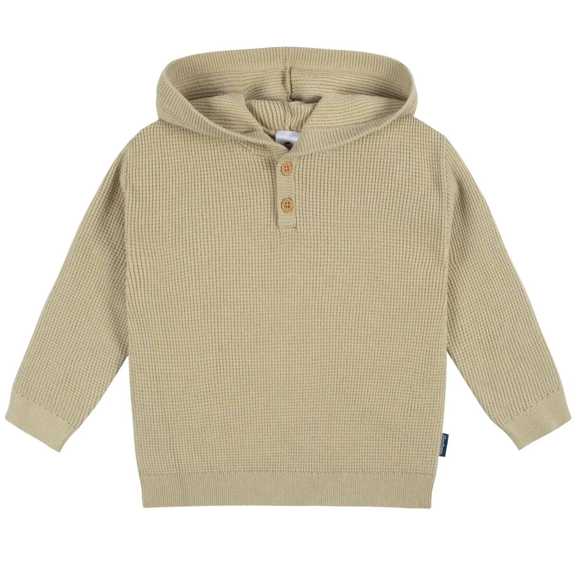 2-Piece Infant and Toddler Boys Tan Sweater Knit Set