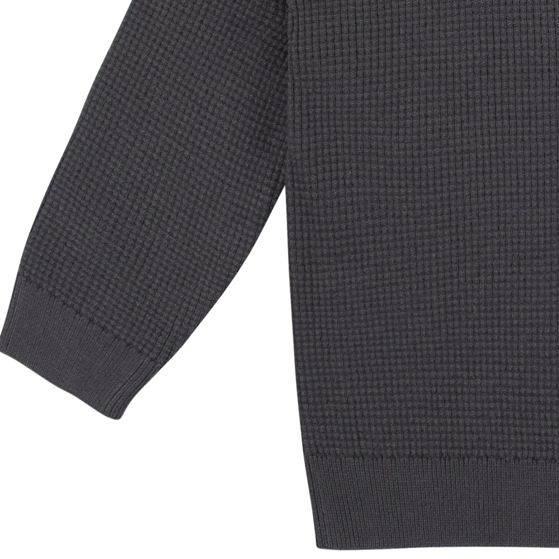 2-Piece Infant and Toddler Boys Charcoal Sweater Knit Set