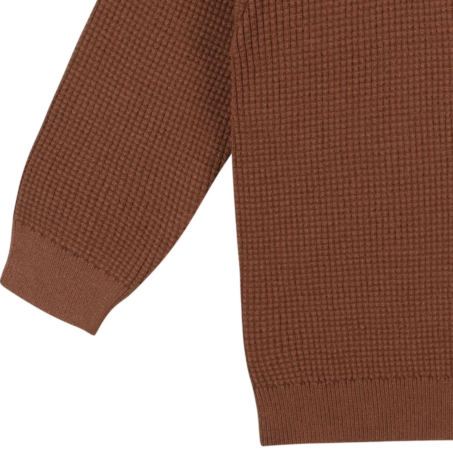 2-Piece Infant and Toddler Boys Rust Sweater Knit Set