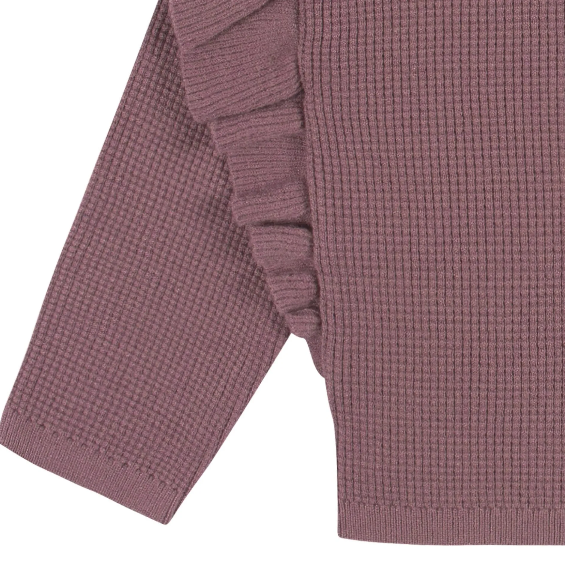 2-Piece Infant and Toddler Girls Mauve Sweater Knit Set