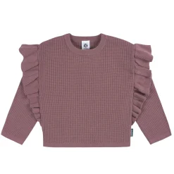 2-Piece Infant and Toddler Girls Mauve Sweater Knit Set