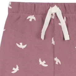 2-Piece Infant and Toddler Girls Birds Sweatshirt & Pant Set