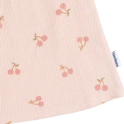 2-Piece Infant and Toddler Girls Blush Cherries Tank Top & Shorts Set