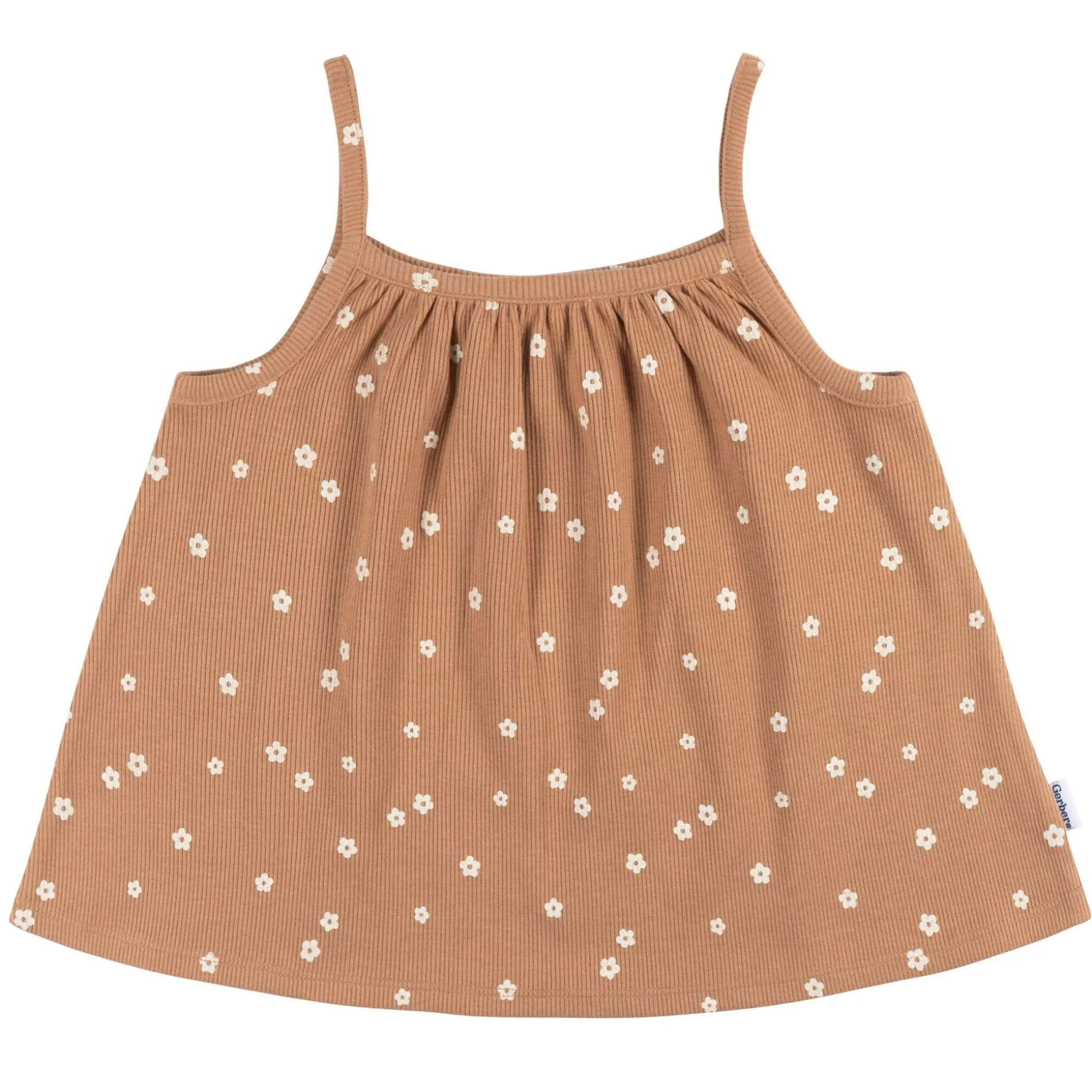2-Piece Infant and Toddler Girls Ditsy Floral Tank Top & Shorts Set
