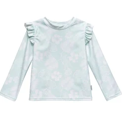 2-Piece Infant and Toddler Girls UPF 50+ Tropical Rash Guard & Swim Bottoms Set