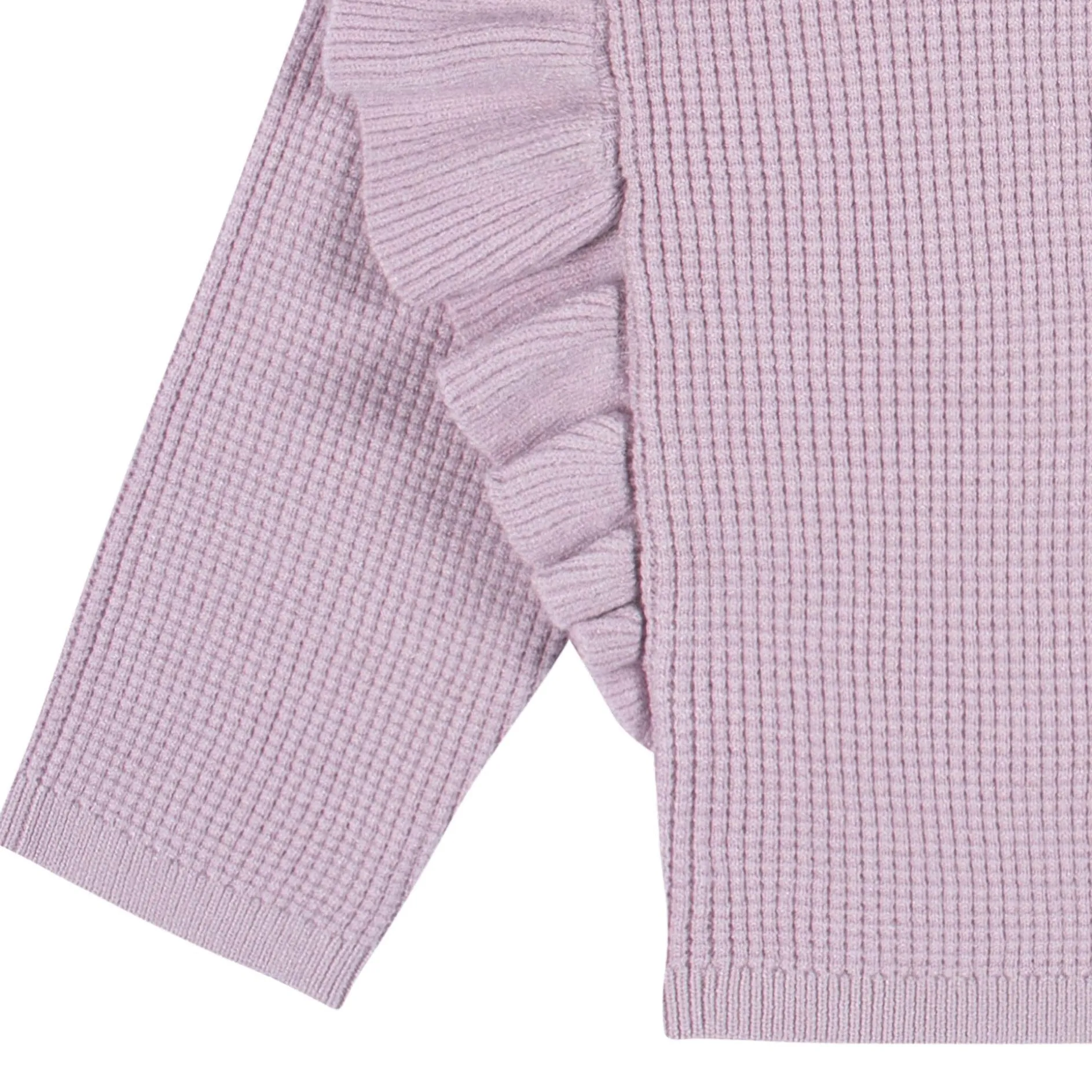 2-Piece Infant and Toddler Girls Lavender Sweater Knit Set