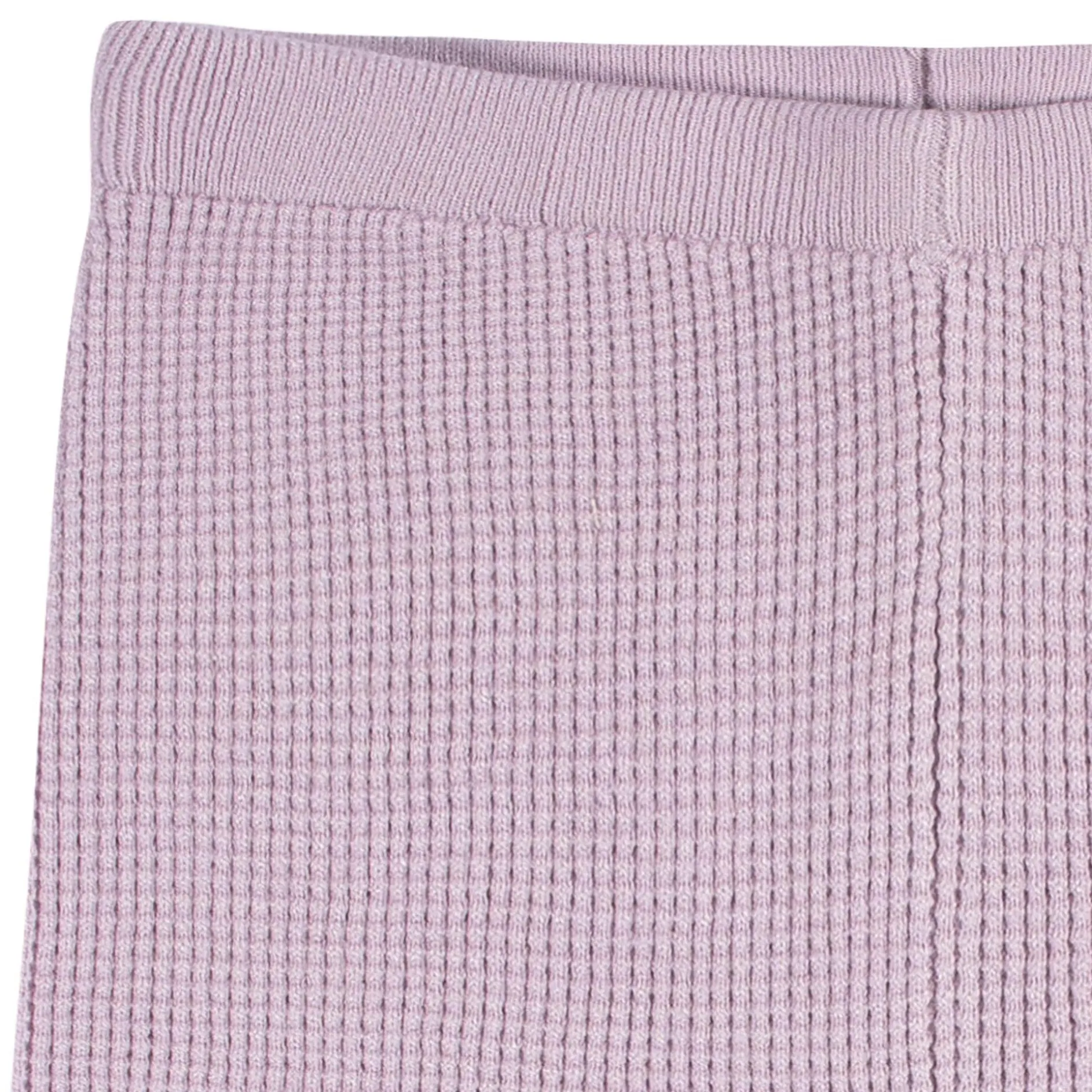 2-Piece Infant and Toddler Girls Lavender Sweater Knit Set