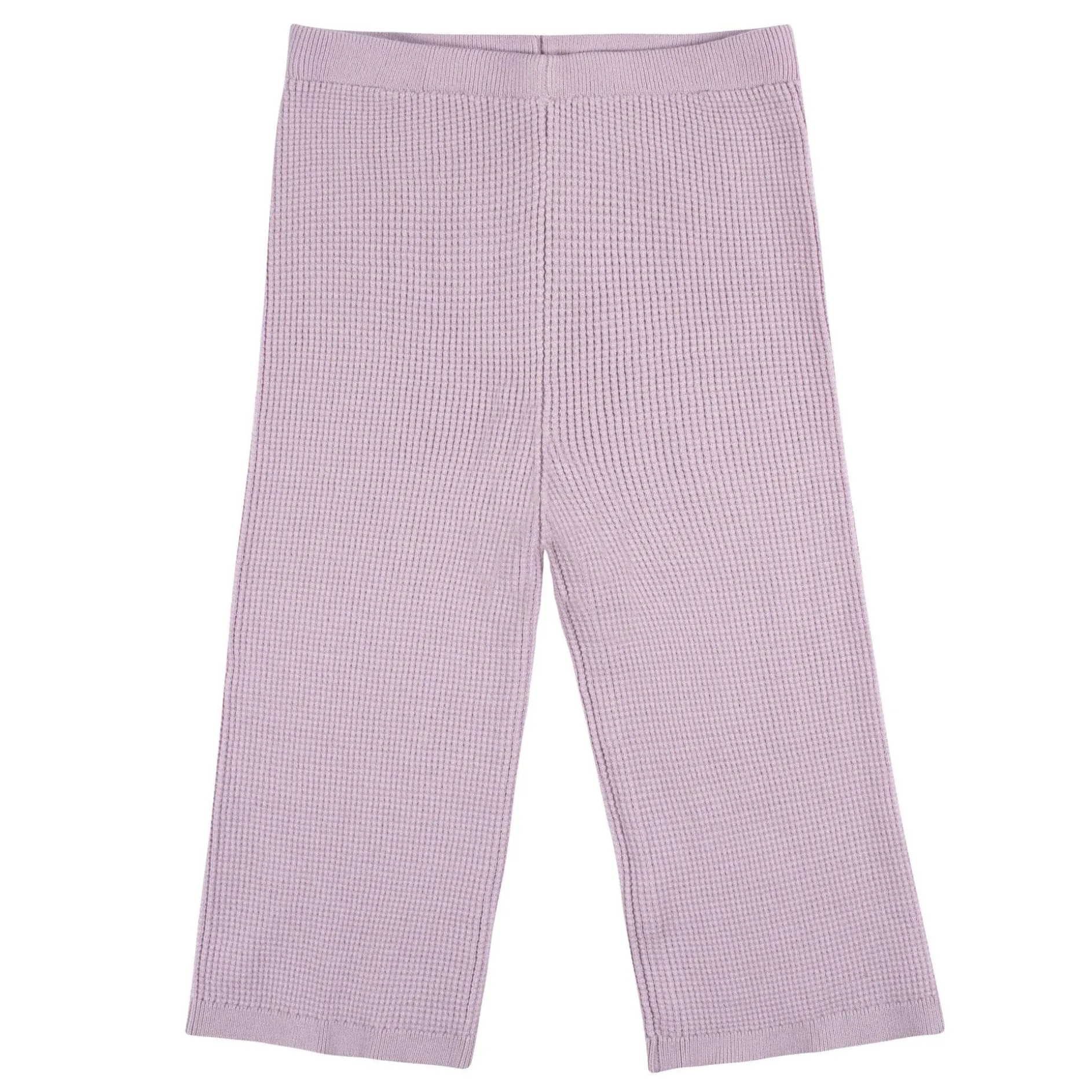 2-Piece Infant and Toddler Girls Lavender Sweater Knit Set