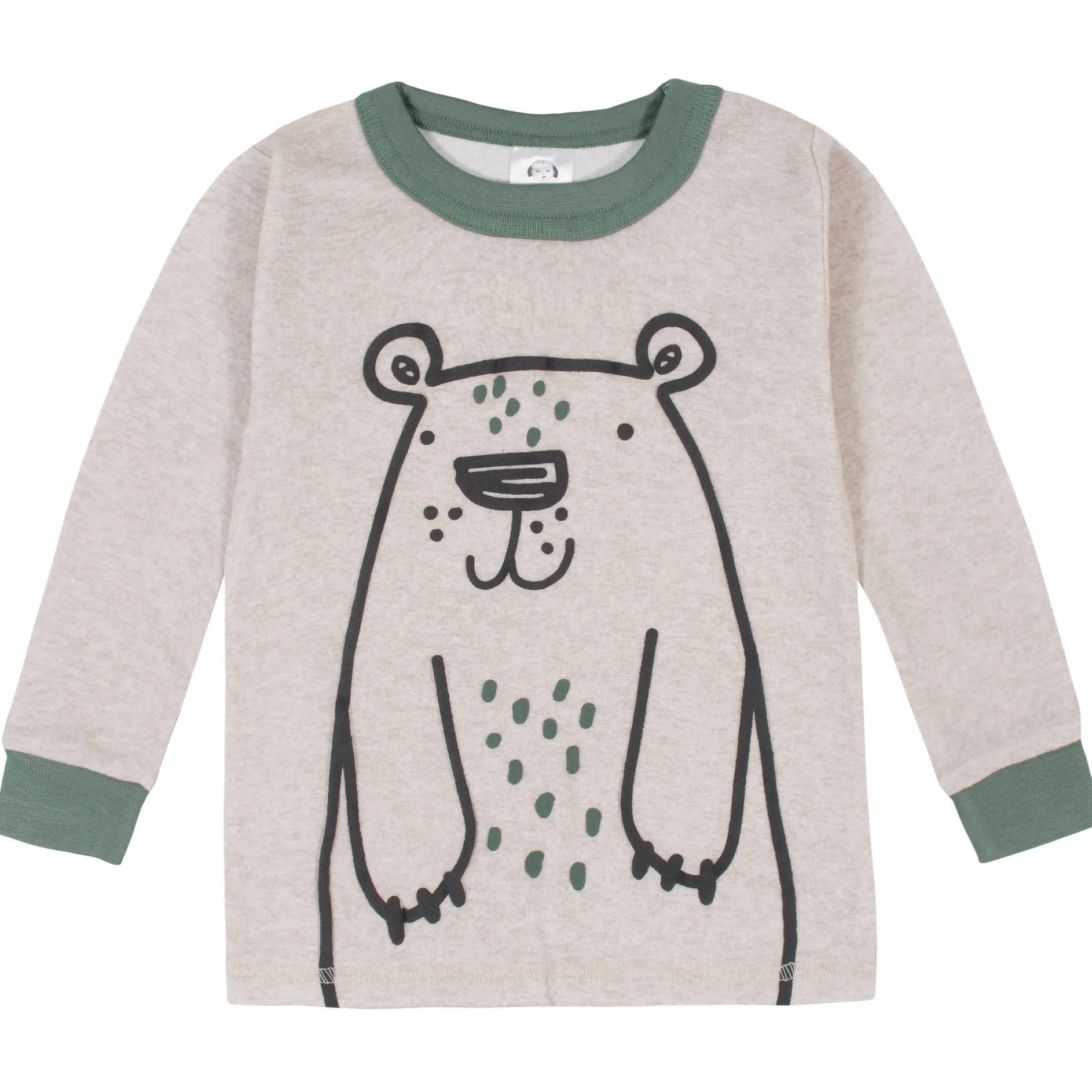 4-Piece Infant & Toddler Boys Bear Snug Fit Cotton Pajamas