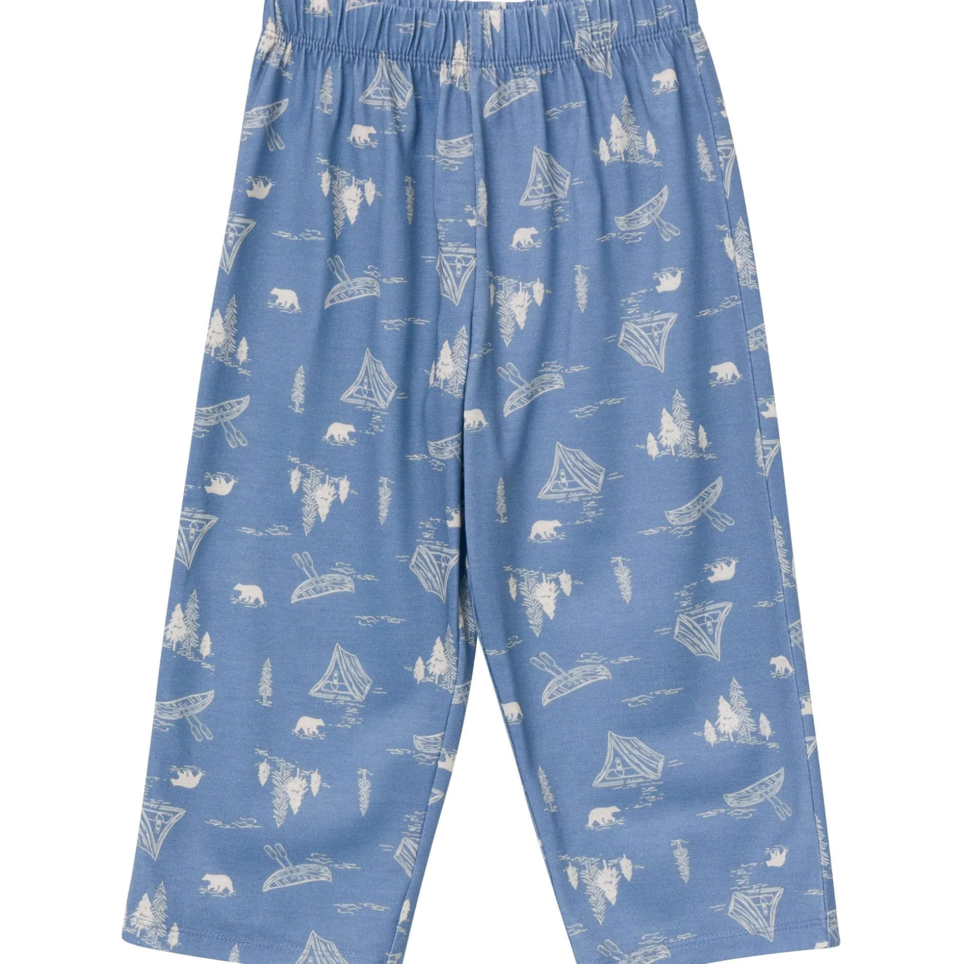 2-Piece Infant & Toddler Boys Bear Button Up Pajama Set