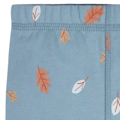 2-Piece Infant & Toddler Boys Blue Leaves Sweatshirt & Pant Set