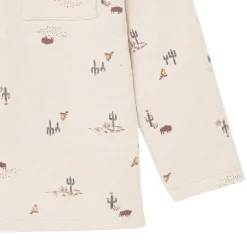 2-Piece Infant & Toddler Boys Buffalo Desert Henley Top and Pant Set