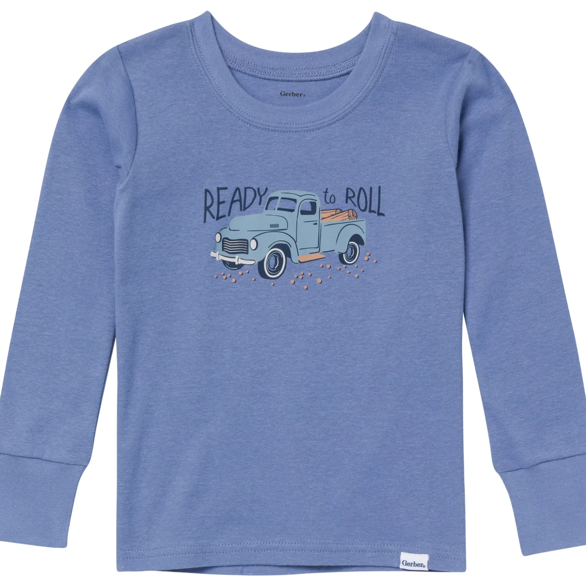 2-Piece Infant & Toddler Boys Car Pajama Set